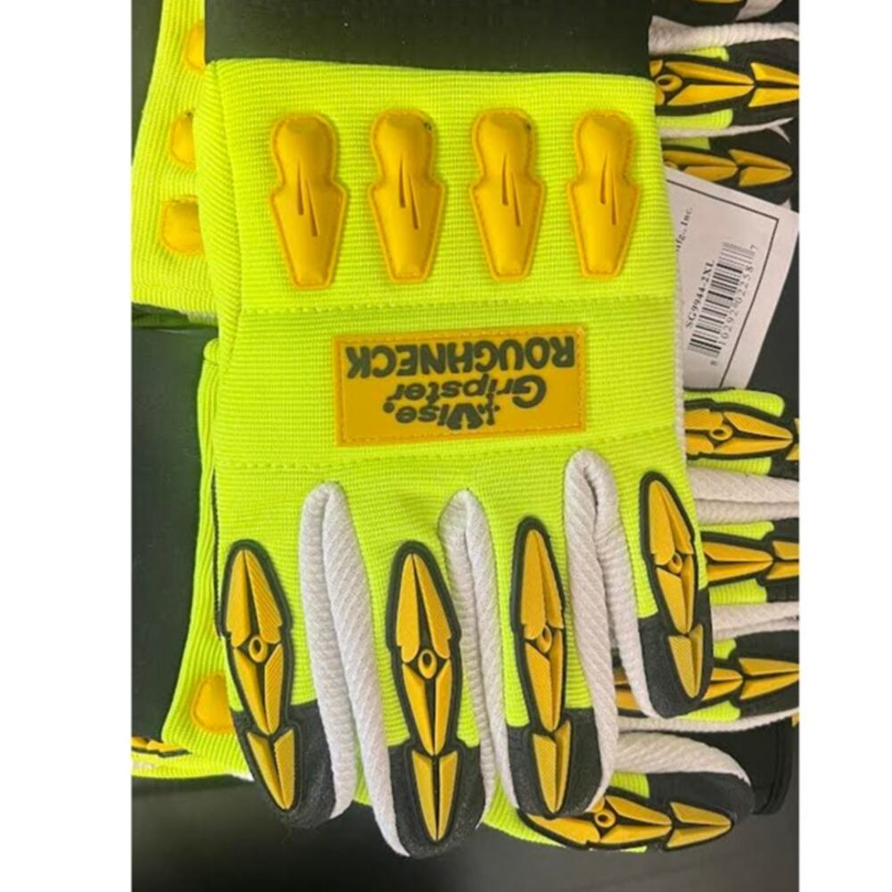 Global Glove Vise Gripter High-Visibility Impact Resistant Glove‎ 2XL/11 Pair - Picture 8 of 9